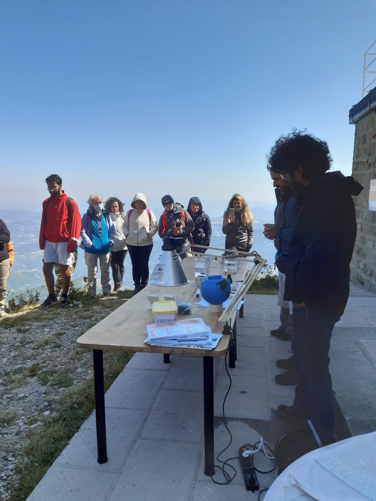 Aspettando… la Notte Europea dei Ricercatori  in  vetta al Monte Cimone!!
